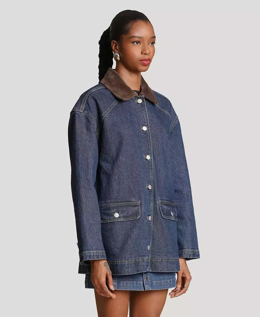 Avec Les Filles Women
s Relaxed Barn Jacket 4