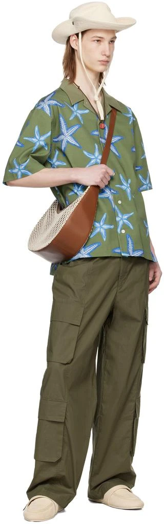 AFTER PRAY Khaki Utility Cargo Pants 4
