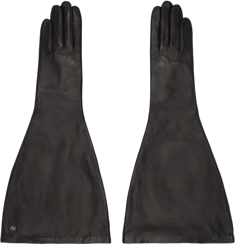 Handsome Stockholm Black Essentials Wide Gloves 1