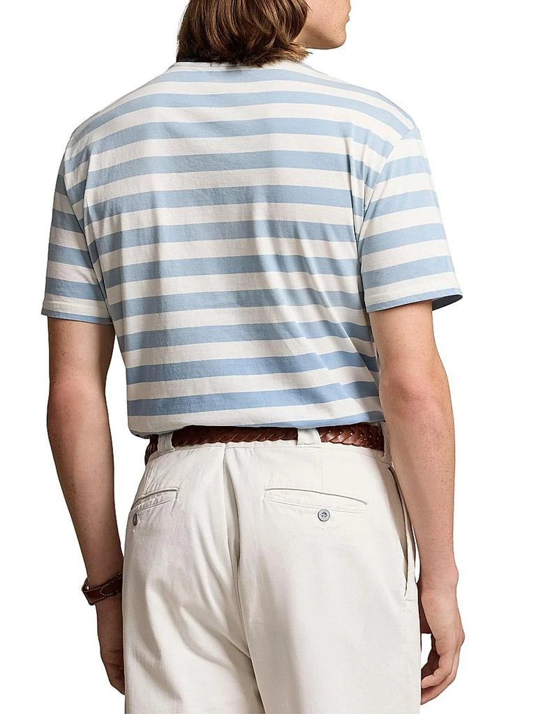 Ralph Lauren Striped Logo Cotton T-Shirt 3