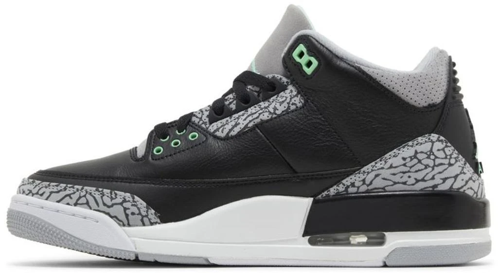 Jordan 3 Retro Green Glow 2