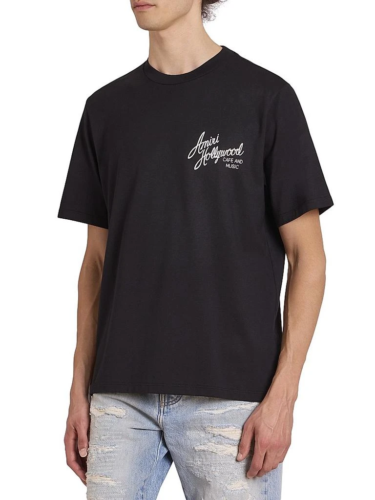 AMIRI Hollywood Cotton Crewneck T-Shirt 6