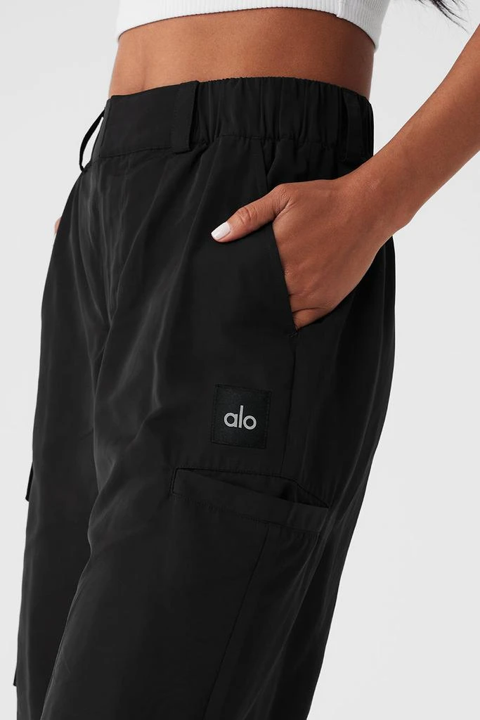 Alo High-Waist Break Line Jogger - Black 4