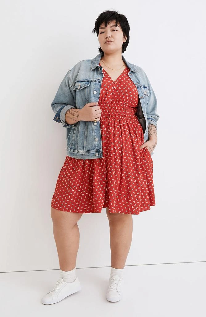 Madewell Sophia Bandana Flower Minidress 6