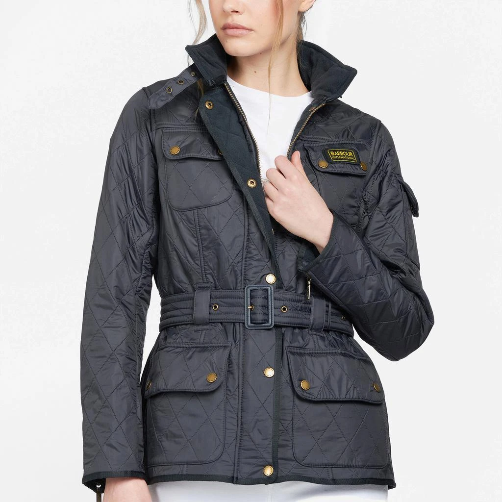 Barbour International Barbour International Women's Polarquilt Jacket - Navy 1