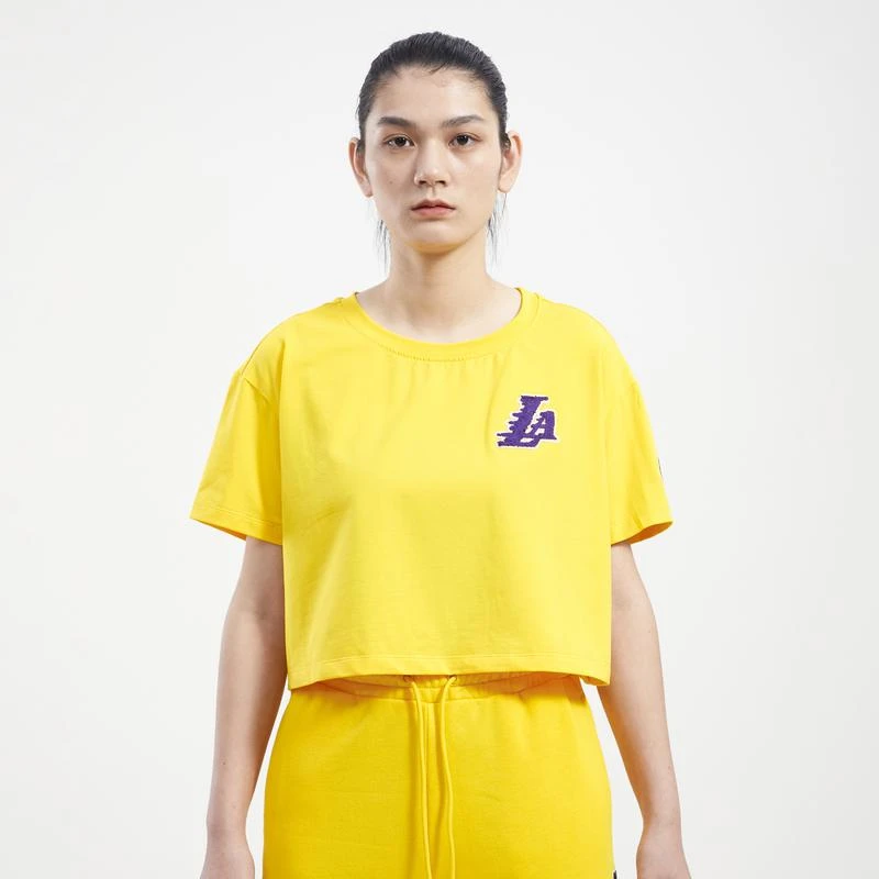 Pro Standard Pro Standard Lakers Boxy T-Shirt - Women's 1