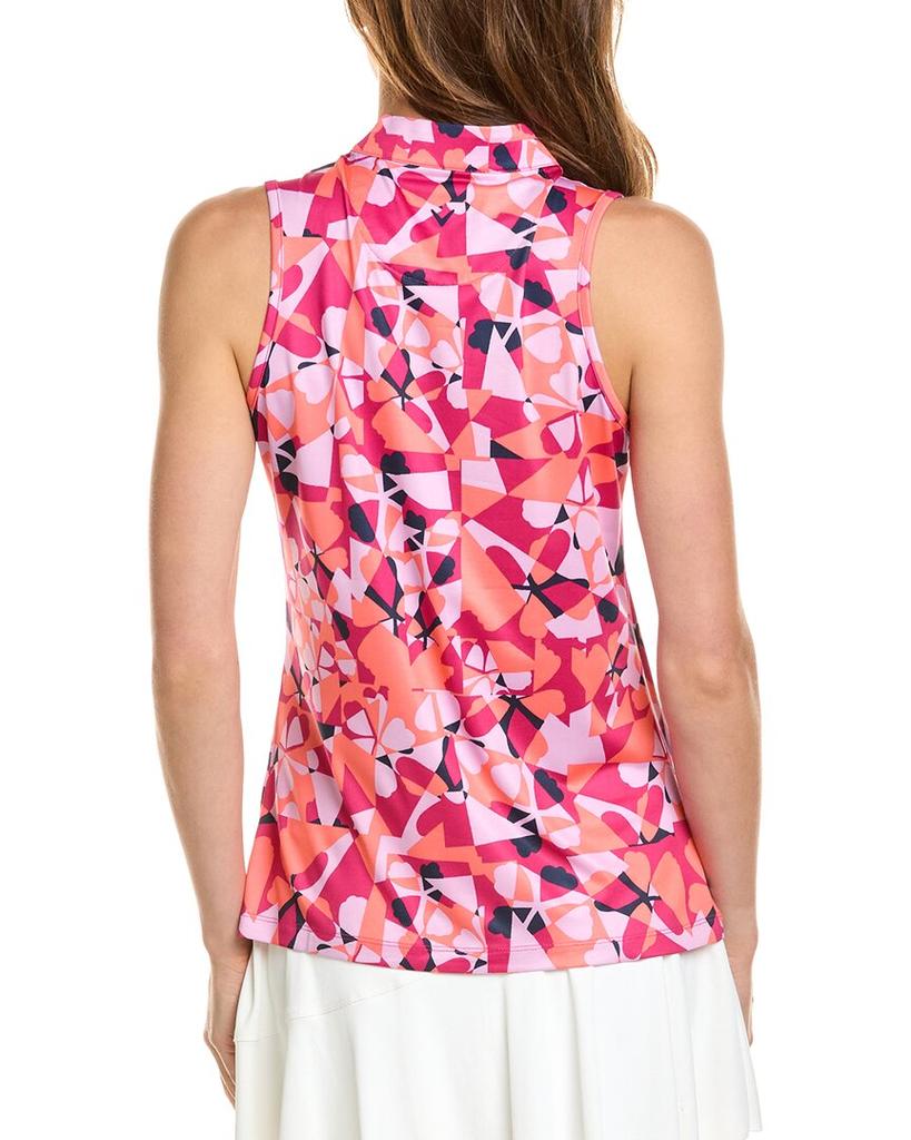 Callaway Geometric Floral Top