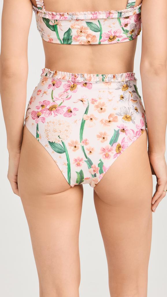 Agua by Agua Bendita Nopal Jardinera Bikini Bottoms
