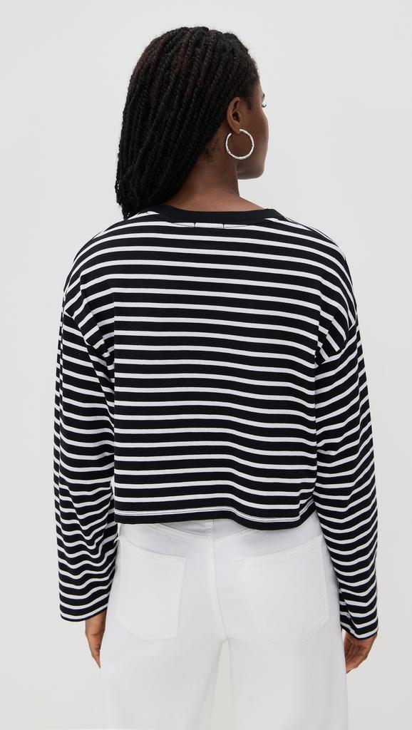 ATM Anthony Thomas Melillo Stripe Classic Boxy Tee