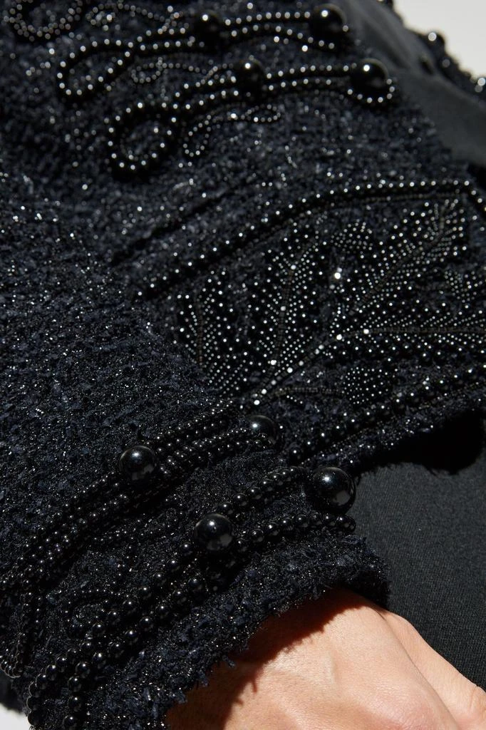 Balmain Balmain Embellished Tweed Blazer 4