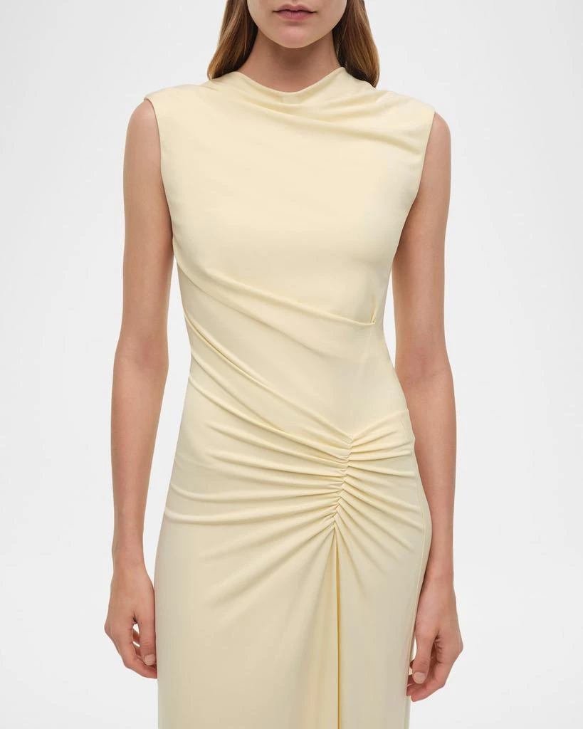 SIMKHAI Acacia Sleeveless Ruched Midi Dress - Dresses & Skirts - Free  Shipping - BeyondStyle