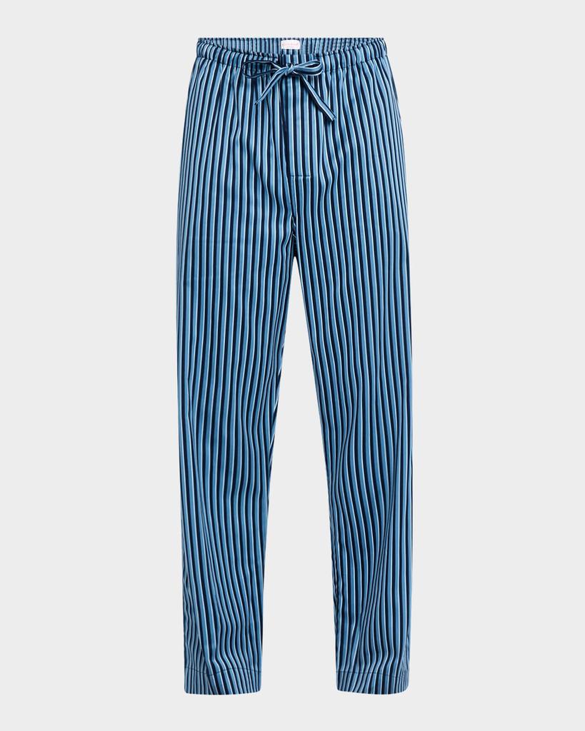 Derek Rose Men's Wellington Cotton Stripe Lounge Pants