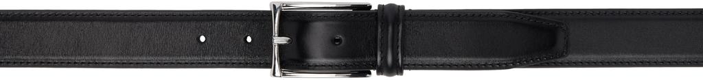 Andersons Black Narrow Stitch Trimmed Formal Belt