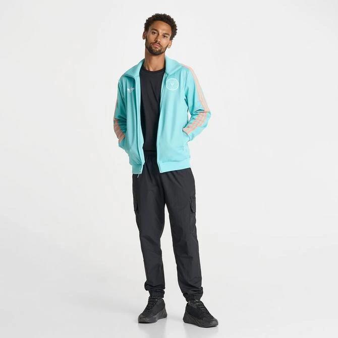 Adidas Men's adidas Originals Inter Miami CF MLS 2024 Beckenbauer Track Jacket 2