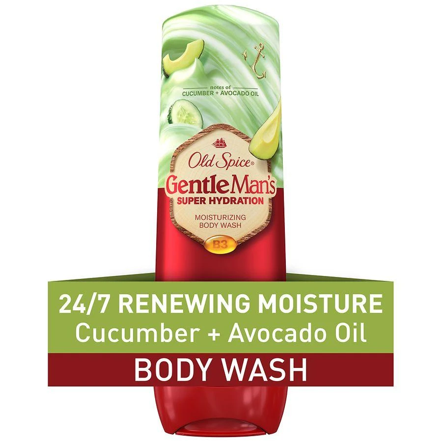 Old Spice GentleMan
s Blend Super Hydration Body Wash, Blend for Deep Cleaning