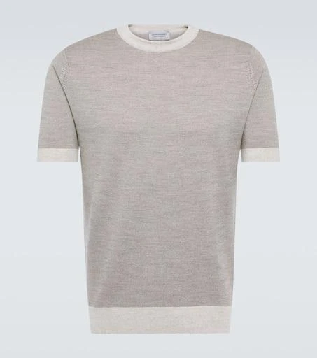 John Smedley 20.Singular wool T-shirt 1