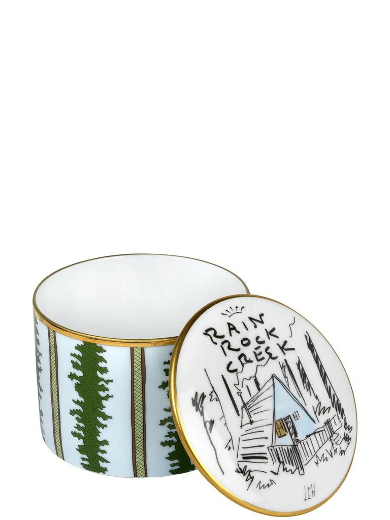 GINORI 1735 Rain Rock Creek Porcelain Box 1