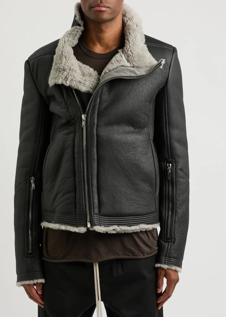Rick Owens Bauhaus leather jacket 2