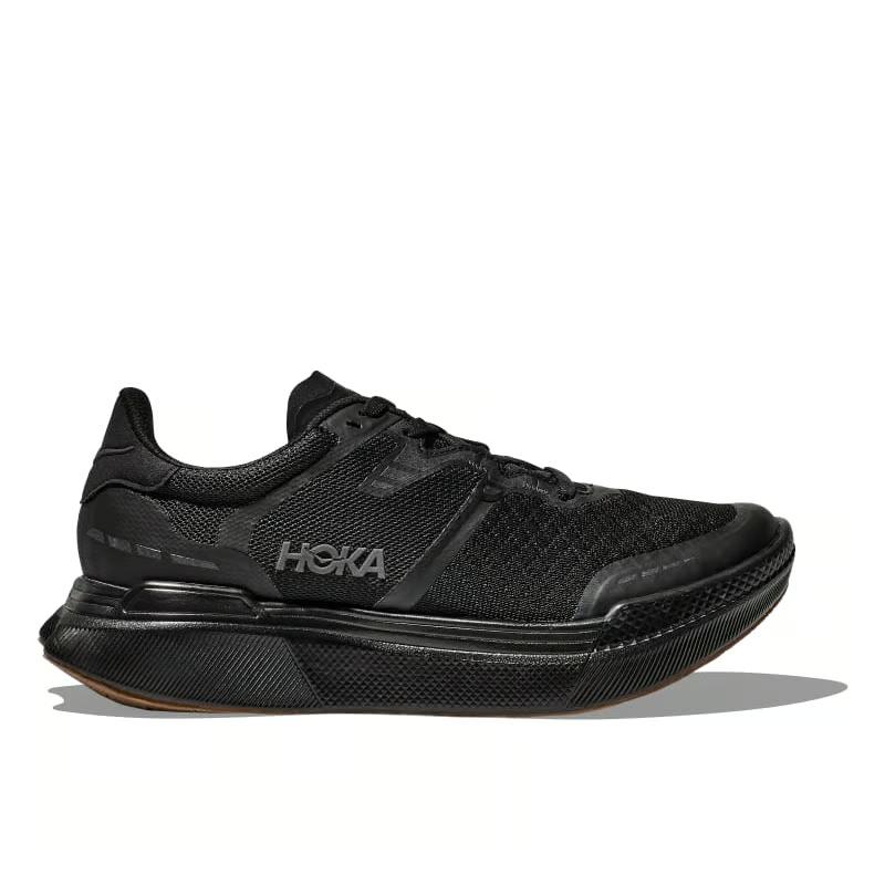Hoka One One Transport X 1152450-BBLC Sneaker Men's 6 Black Running Shoes TF3604
