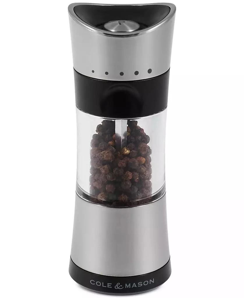 Cole & Mason Horsham Chrome 6" Salt & Pepper Mill Gift Set 4