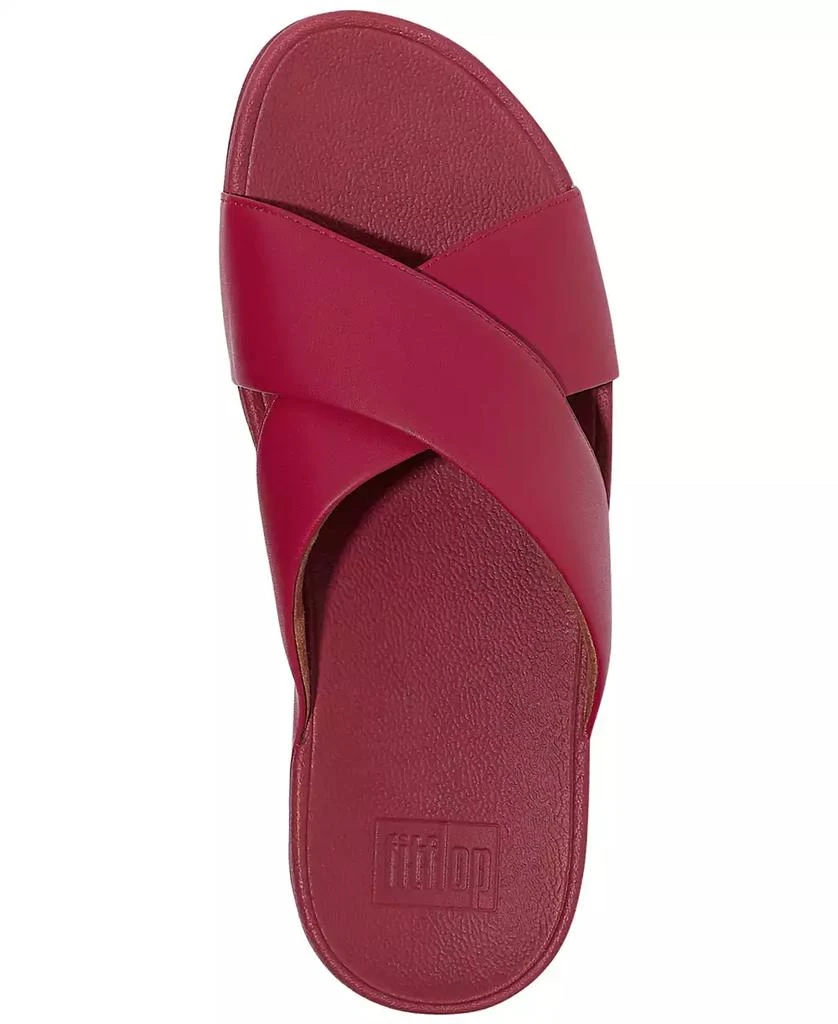 FitFlop Women's Lulu Crisscross Slide Leather Sandals 2