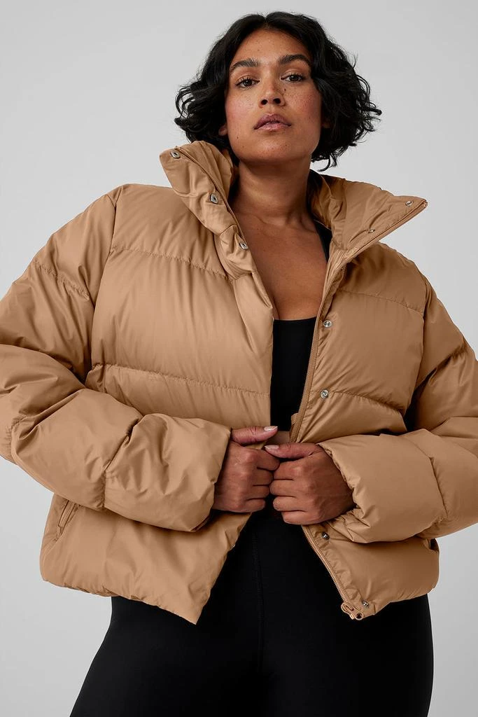 Alo Yoga Gold Rush Puffer - Toasted Almond 10