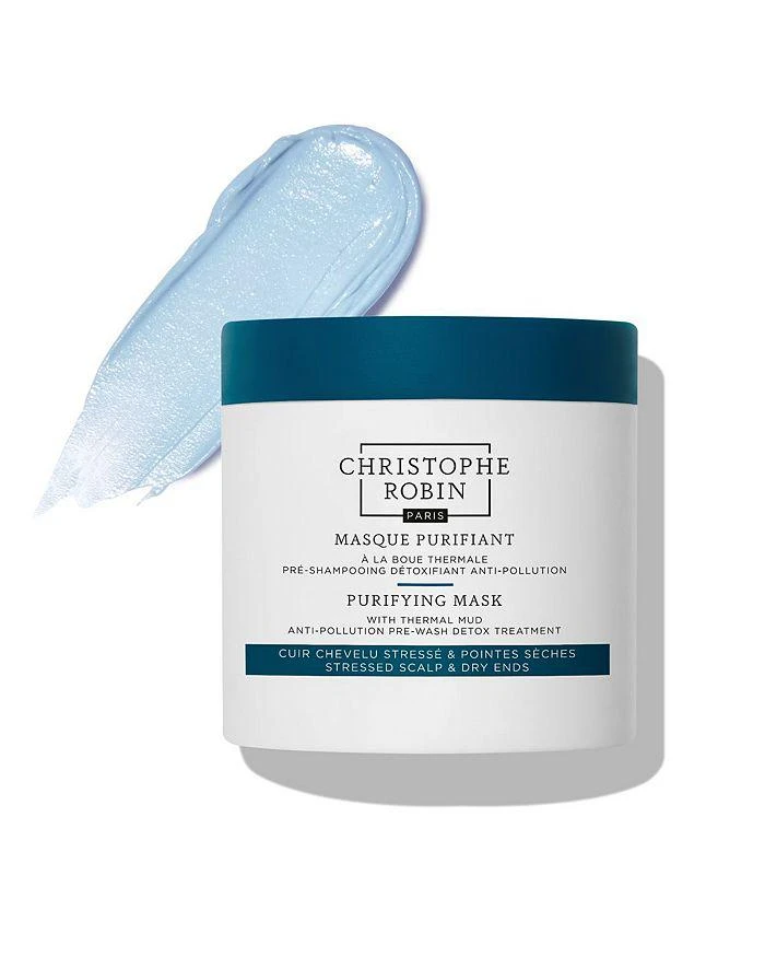 Christophe Robin Purifying Pre Shampoo Mud Mask 8.4 oz. 2