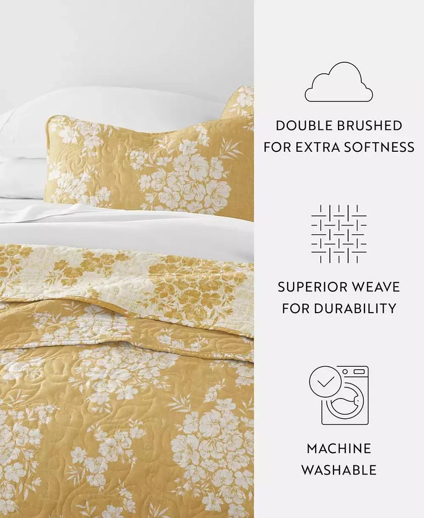 IENJOY HOME Distressed Bouquet Reversible 2-Pc. Quilt Set 5