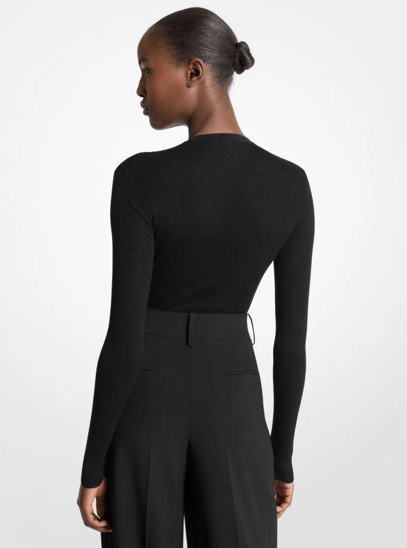 Michael Kors Superfine Wool Bodysuit 2