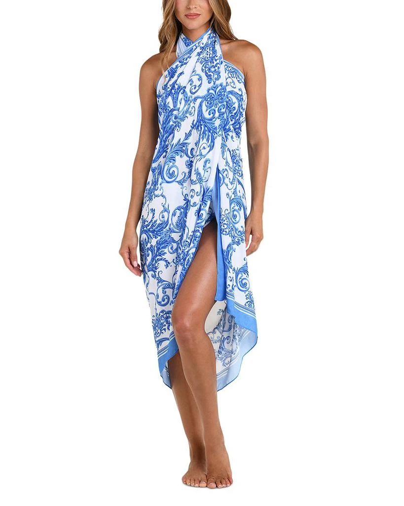 L'Agence Maribel Baroque Pareo Swim Cover-Up 6