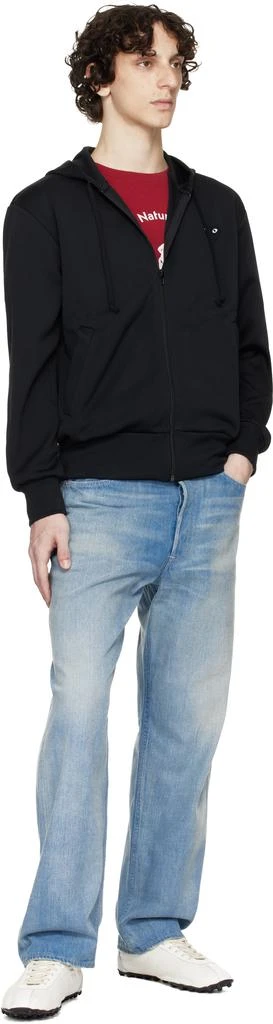 Comme des Garcons Black Big Heart Zip Hoodie 4