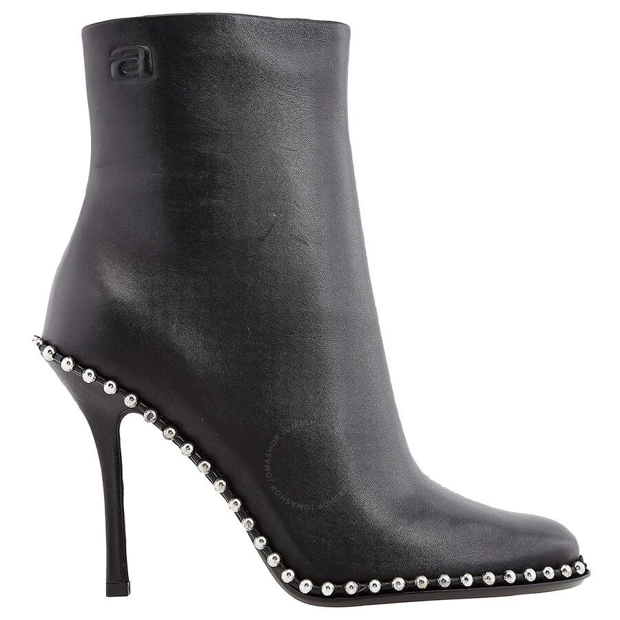 Alexander Wang Ladies Black Nova 105 Studded Ankle Boots 1
