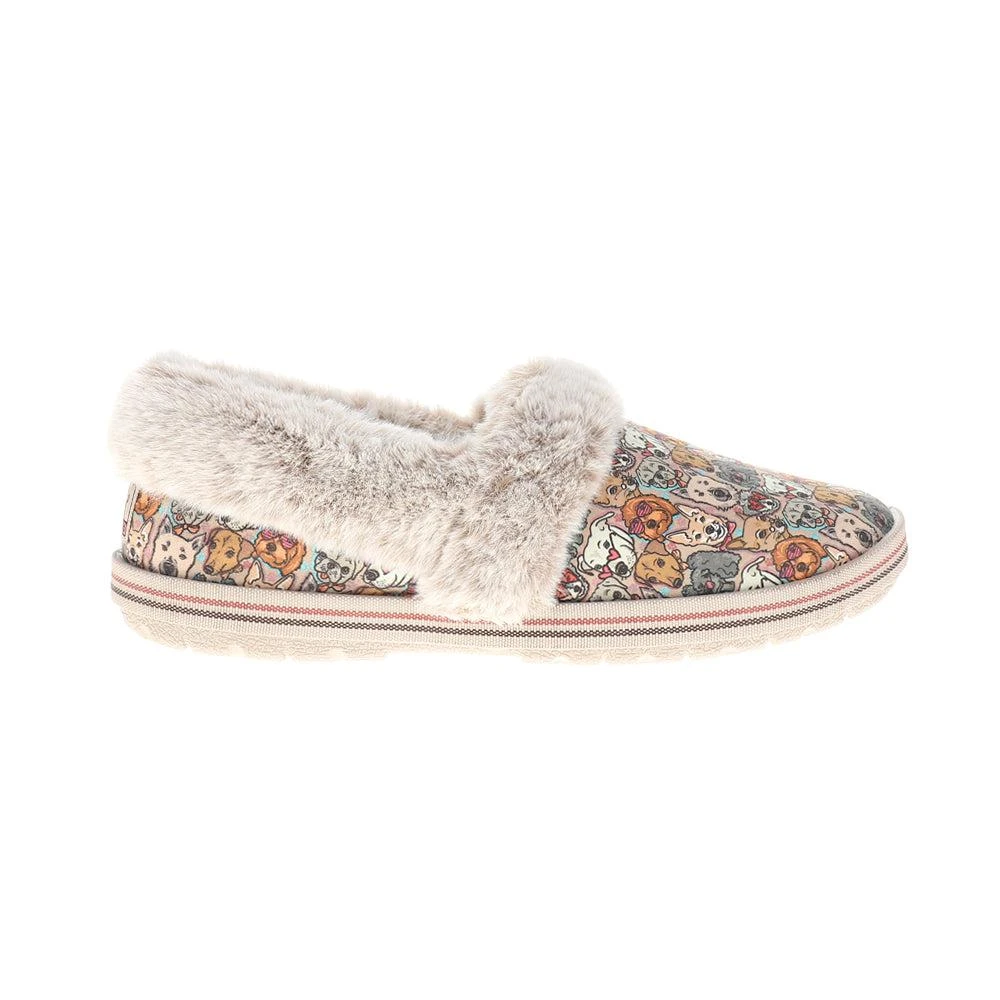 SKECHERS Bobs Too Cozy Family Pups Slip On Slippers 1