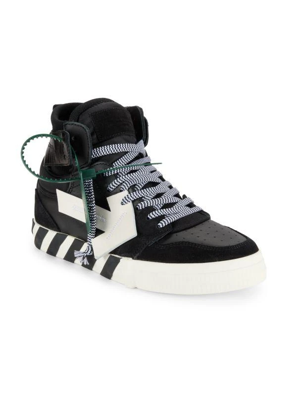 Off-White Logo High Top Sneakers 2