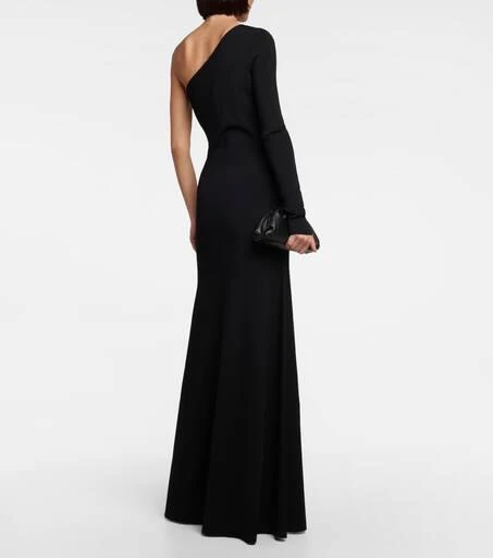Victoria Beckham Knitted one-shoulder maxi dress 3
