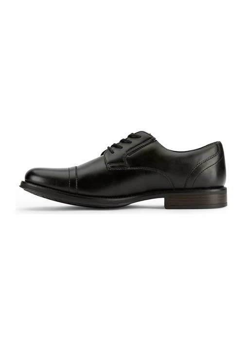 Dockers Mens Garfield Oxfords Black Size 9.5W Dockers Garfield Dress Shoes for Men Cap Toe Mens Oxford  main image 4