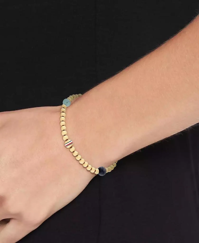 Tommy Hilfiger Women
s Modern Hippie Gold-Plated Stainless Steel Bracelet 3