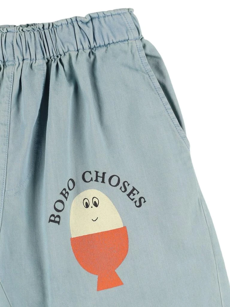 BOBO CHOSES Cotton Gabardine Pants 1