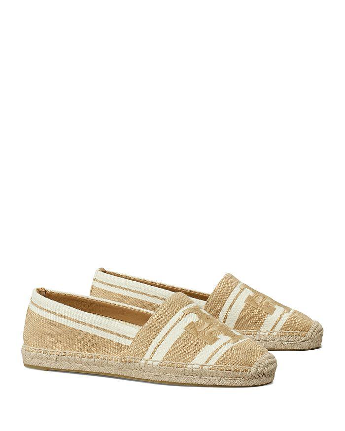 Tory Burch Women's Double T Jacquard Espadrille Flats