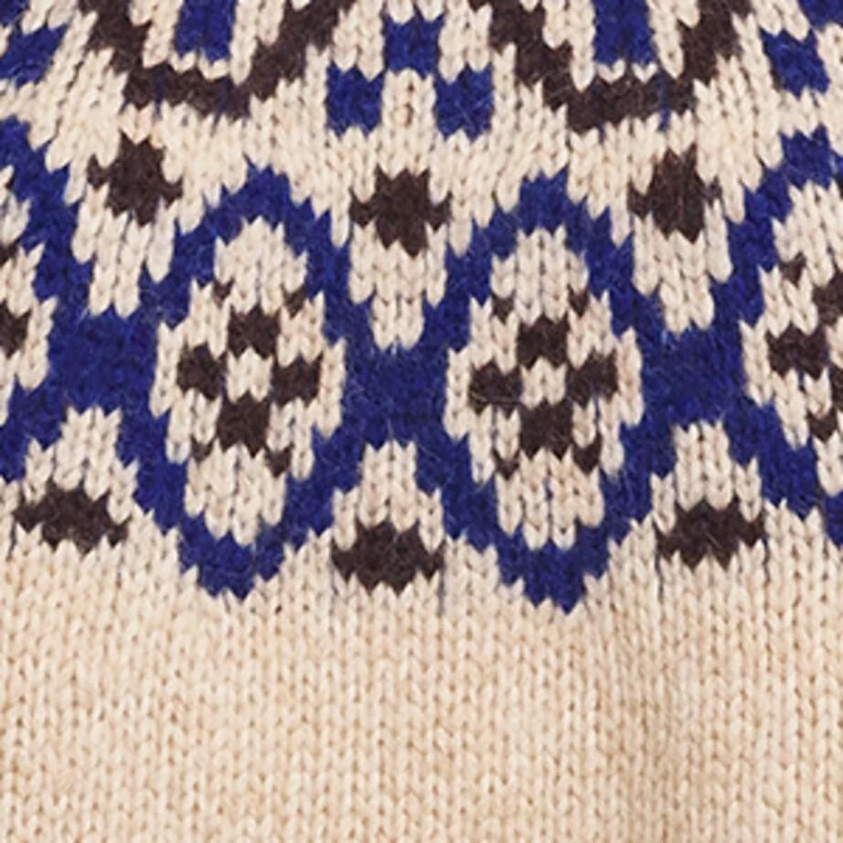 ME+EM Alpaca Wool-Cotton Fair Isle Sweater 7