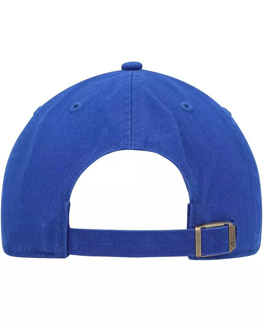 47 Brand Men's Royal New York Rangers Clean Up Adjustable Hat 2