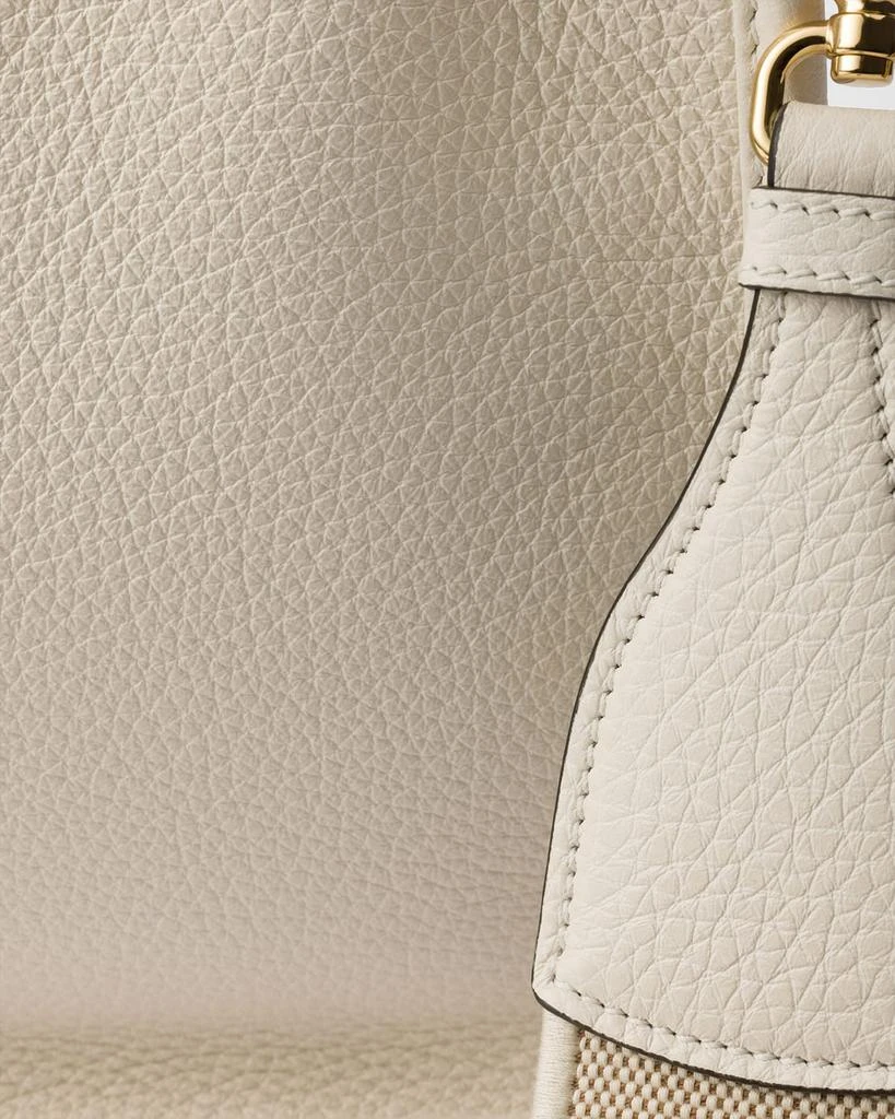 Prada Daino Soft Leather Mini Hobo Crossbody Bag 5