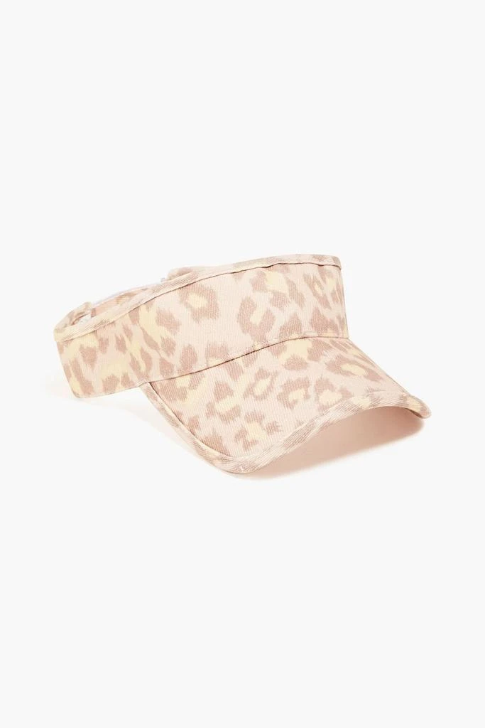 Leopard-print twill visor  On Sale Now with Up to 70% Off | Discover  Exclusive Deals & Savings at BeyondStyle  Authentic Zimmermann  accessories|hats|women|caps with Limited-Time Discounts, Free Shipping, and  Price Comparisons