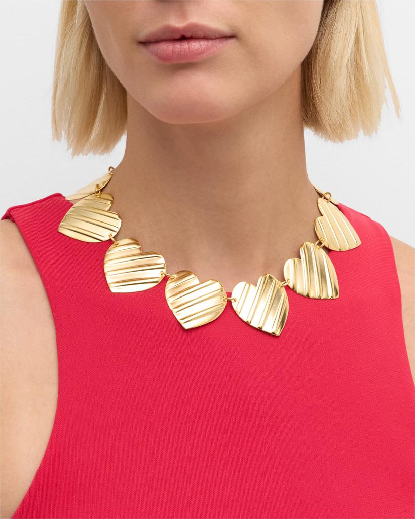 Elizabeth Cole Illiana Heart Necklace
