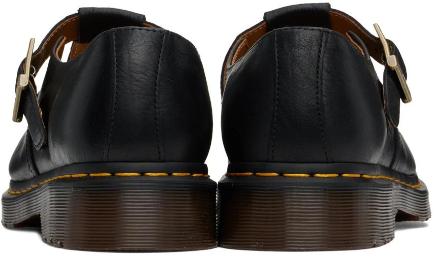 Dr. Martens Black T-Bar Regency Leather Monkstraps 2