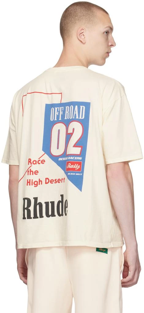 Rhude SSENSE Exclusive Off-White T-Shirt 3