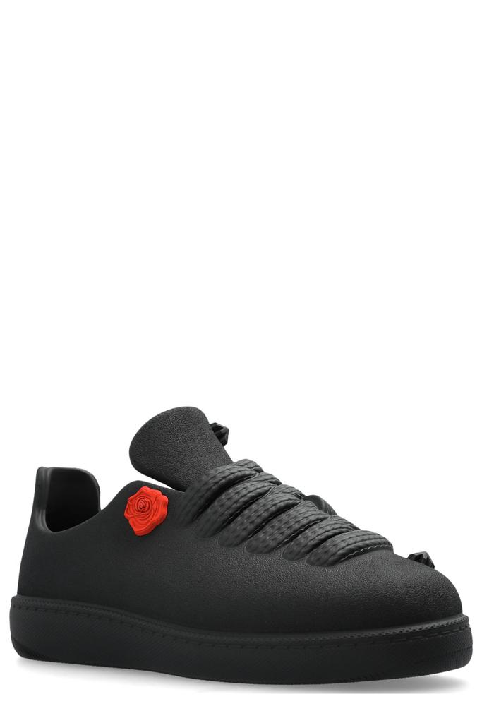 Burberry Burberry Bubble Flower Embellished Lace-Up Sneakers
