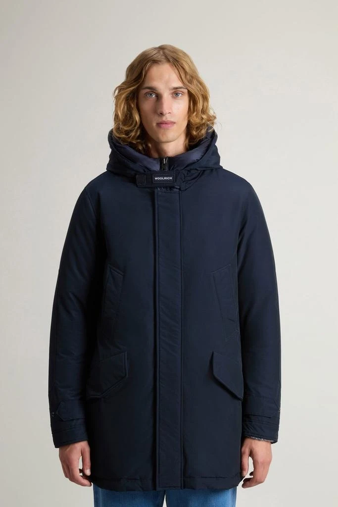 Woolrich Polar Parka with High Collar - Men - Black