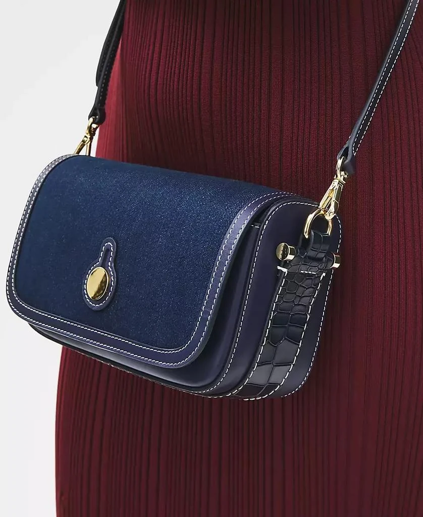 Radley Bathurst Mews Denim Flap Over Crossbody Bag 3