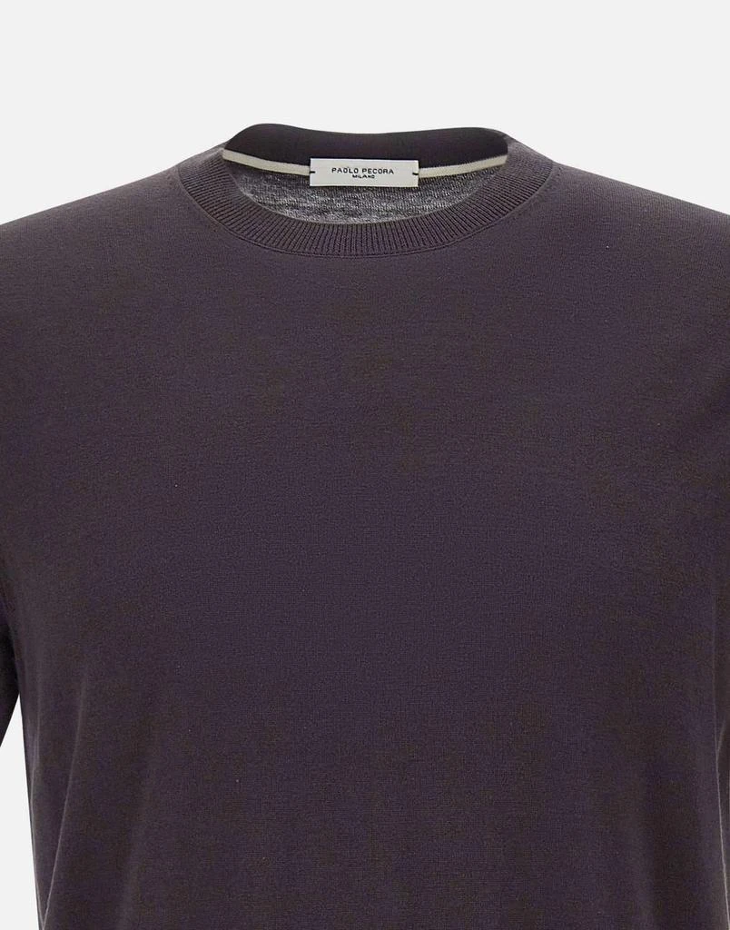 Paolo Pecora Silk and cotton T-shirt 5